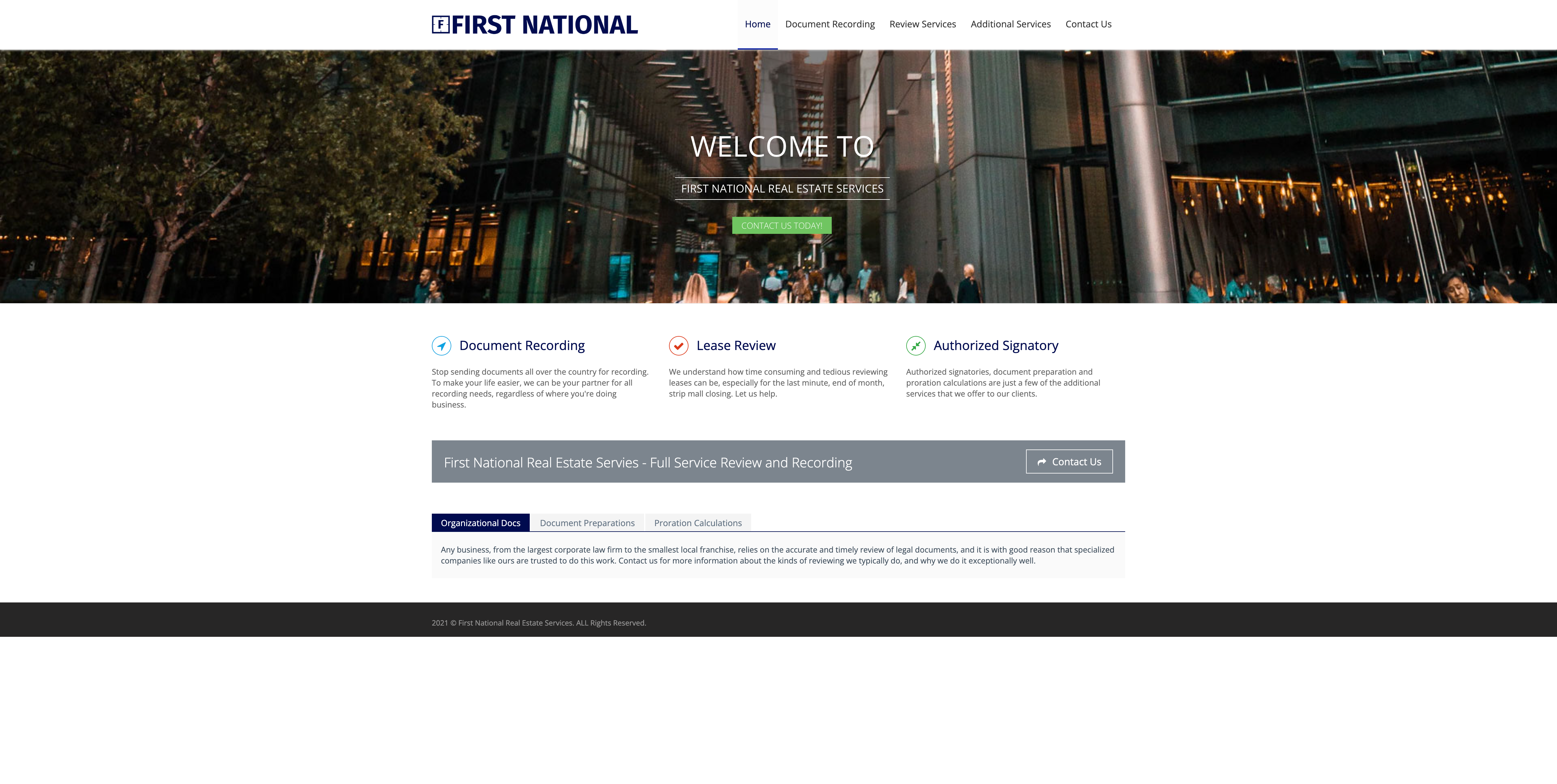 First National Real Estate Services